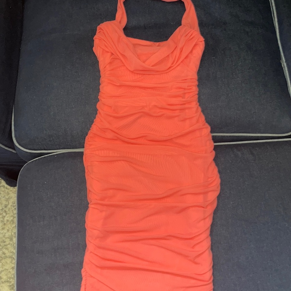 Pink Oh Polly mini dress